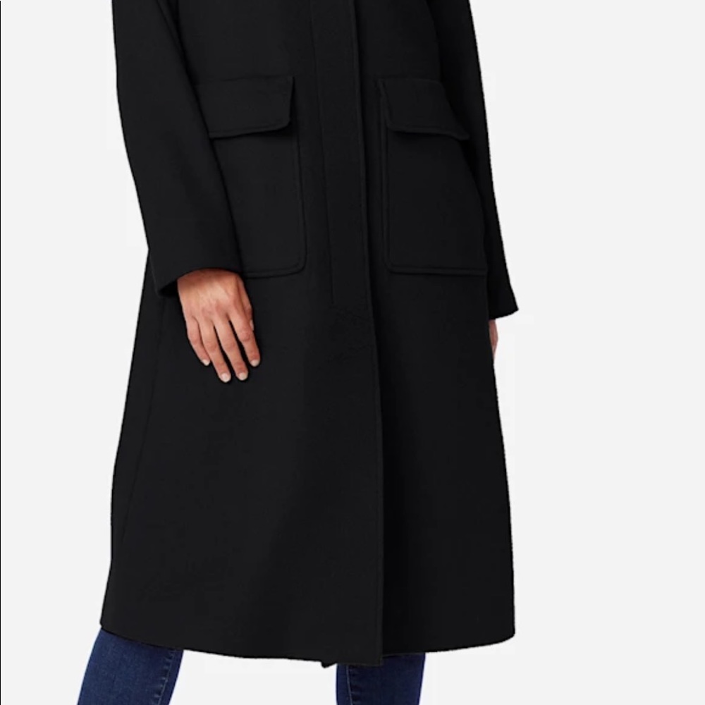 Pendleton black wool coat - Picture 2 of 3